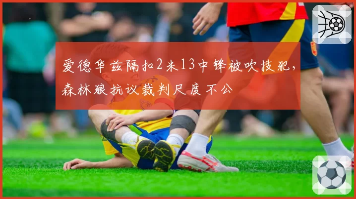爱德华兹隔扣2米13中锋被吹技犯，森林狼抗议裁判尺度不公